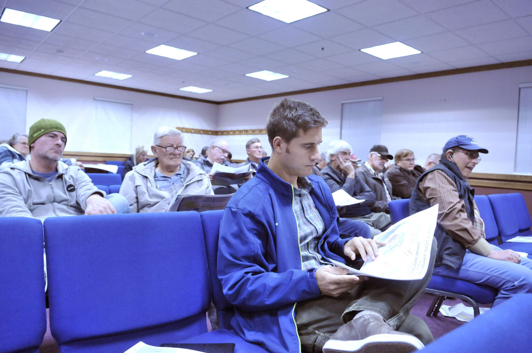 Burley airport meeting